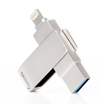 Iphone Connector 2 em um Otg USB Flash Drive 256GB