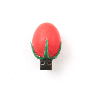 Tomate em forma de alimento real personalizado USB flash drives com 7-15 dias de tempo de entrega
