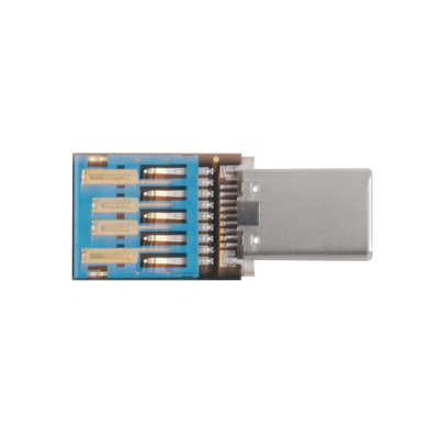 Interface USB 2.0 Mini UDP Flash Chip com tipo C para transferência de dados rápida e fácil