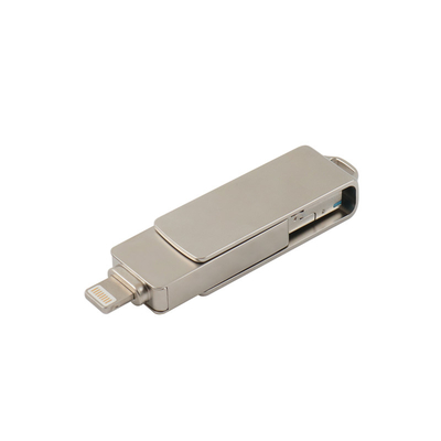 3 em uma unidade flash USB com iPhone tipo C USB e adriod velocidade rápida