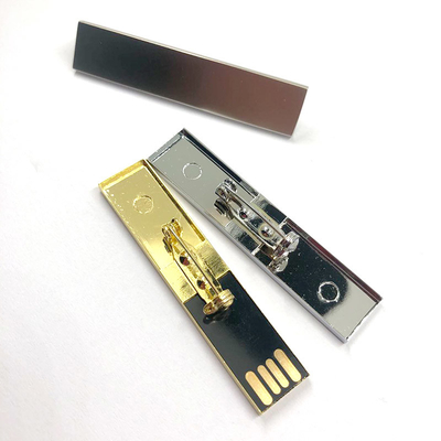 Imprimir logotipo CMYK dentro de 2 horas USB de metal à prova de choque para a prova de choque