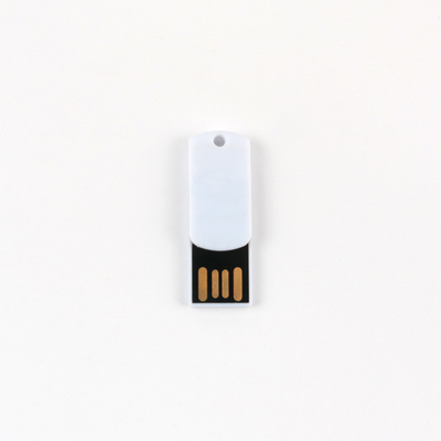 Eco-friendly Recycled Plastic USB Stick com corpo de óleo de borracha e transferência de dados de alta velocidade