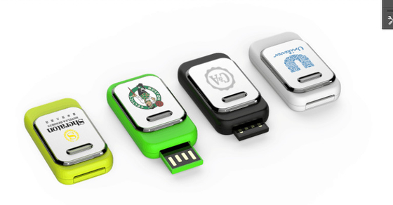 USB de plástico revestido de borracha 256GB de memória Chip Toshiba preto/branco