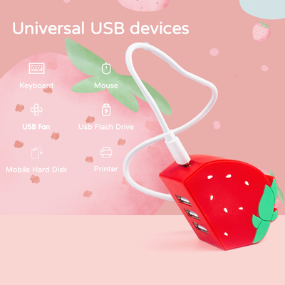 5Gbps Adaptador Laptop USB Port Expander Usbc Hub para transmissão de dados domésticos
