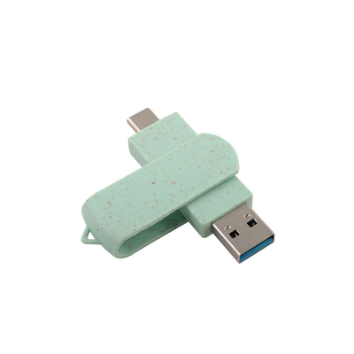 Password suportado Logotipo personalizado Tipo C USB Flash Drive para armazenamento em massa e upload de dados