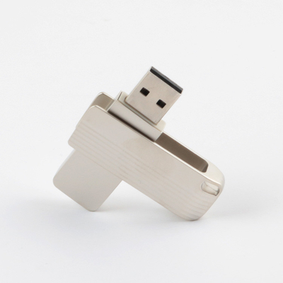Torção flexível 3,0 2,0 movimentações instantâneas do Usb, 128GB 256GB Matt Metal Swivel Usb 100MBS