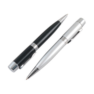 CE ROHS FCC Certified Pen USB Flash Drive com compatibilidade USB 2.0 e USB 3.0 - Dual Function Pen e Flash Drive