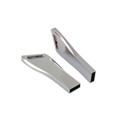 Disco flash USB de metal resistente à água com velocidade USB 3.0 e logotipo personalizável para armazenamento seguro de dados