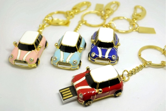 A chave do carro dá forma à vara impressa feita sob encomenda 15MB/S da memória do Usb personalizou movimentações do usb