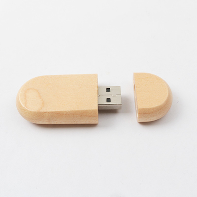 O bambu do bordo personalizou o comprimento de madeira da vara 128GB 60mm do usb