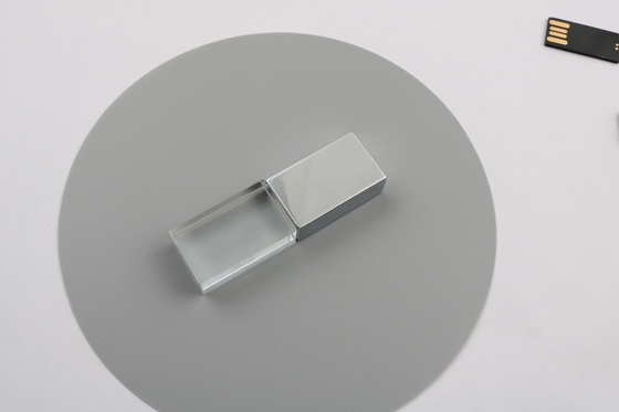 Grave as movimentações instantâneas 15MB/S da vara 64GB 128GB de Logo Crystal USB