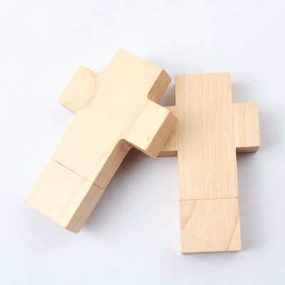 De USB da movimentação Usb instantâneo de madeira cruciforme 2,0 rapidamente 3,0 1GB 256GB