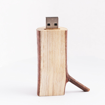 Movimentação instantânea 2,0 de USB da raiz da árvore ecologia 128GB de madeira 256GB de 3,0 originais