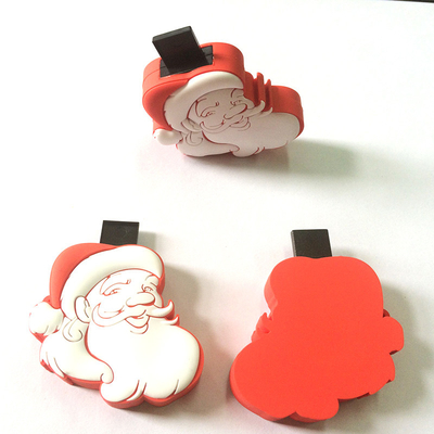 O flash feito sob encomenda de 8GB 128GB USB conduz a vara personalizada Natal da memória de USB 2,0
