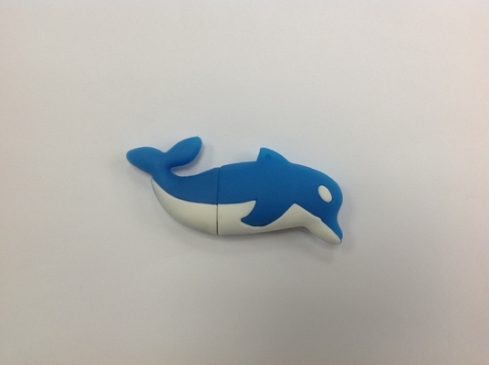 Vara instantânea animal bonito 15MB/S do Usb dos desenhos animados da movimentação 256GB do Usb do PVC