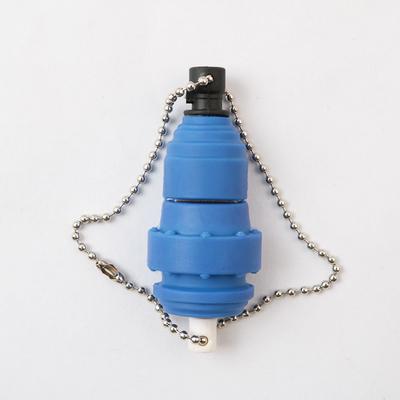 Unidades flash USB personalizadas de molde aberto de PVC 8 ​​GB 16 GB 32 GB 64 GB 128 GB com chaveiro