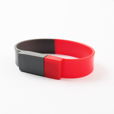 Bracelete 2,0 da memória de USB do punho do silicone do OEM do ODM 3,0 memória completa de 1GB 256GB