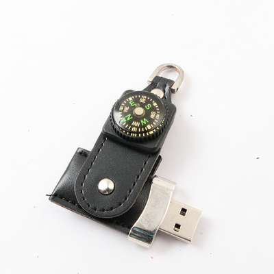 A movimentação instantânea de couro 16GB 32GB ROSH da memória 2,0 3,0 completos USB aprovou
