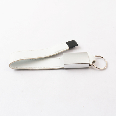 Movimentação instantânea de Leahter USB 2,0 com logotipo do UDP Ring Can Embossing Laser Print