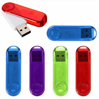 64GB 2,0 3,0 da memória completa instantânea da movimentação 80MB/S do Usb da torção caso transparente