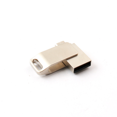 Da memória instantânea da movimentação 128GB do Usb do metal de OTG Android UDP 15MB/S de USB mini