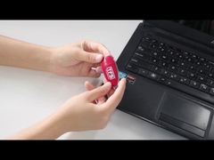 A camisa de T dá forma à movimentação instantânea branca plástica 2,0 do usb da vara 16GB 32GB de USB 3,0 ROHS