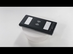 Banco de energia portátil Li Polymer 18650 Bateria em preto para Smart Phone e dispositivos USB