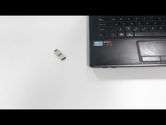 2 em 1 unidade flash USB com proteção por senha e carcaça de metal durável