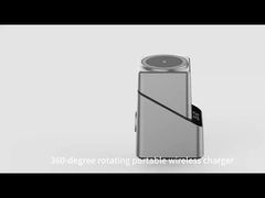 carregador sem fio multifuncional mus usar vídeo